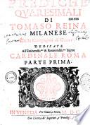 Prediche quaresimali di Tomaso Reina milanese della Compagnia di Giesu
