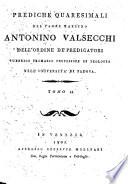 Prediche Quaresimali, etc