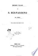Prediche volgari di S. Bernardino da Siena