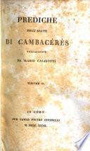 Prediche volgarizzate da Ilario Casarotti