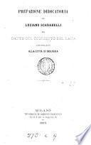 Prefazione dedicatoria al Dante col commento del Lana
