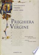 Preghiera alla Vergine