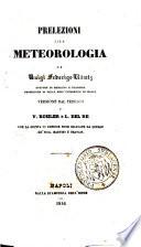 Prelezioni alla meteorologia
