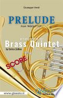 Prelude (Rigoletto) - Brass Quintet - score