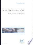 Prima e dopo le parole