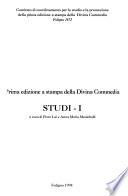 Prima edizione a stampa della Divina commedia