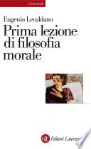 Prima lezione di filosofia morale