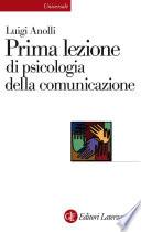 Prima lezione di psicologia della comunicazione