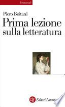 Prima lezione sulla letteratura