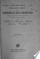 Prima raccolta completa della giurisprudenza sul codice di procedura civile