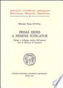 Prima sedes a nemine iudicatur
