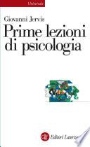 Prime lezioni di psicologia