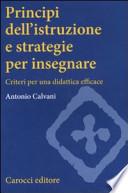 Principi dell'istruzione e strategie per insegnare