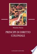 Principi di Diritto coloniale