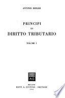 Principi di diritto tributario