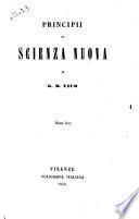 Principi di scienza nuova di Gio. Battista Vico
