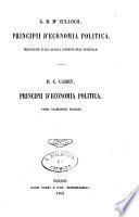 Principii d'economia politica