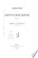 Principii di amministrazione militare Carlo Garavelli