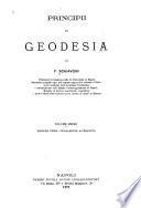 Principii di geodesia