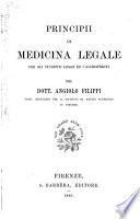 Principii di medicina legale per gli studenti legge ed i giurisperiti