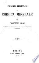 Principii elementari di chimica organica