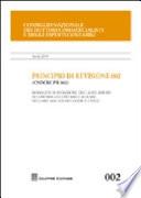 Principio di revisione. Documento 002. Modalità di redazione della relazione di controllo contabile ai sensi dell'art. 2409 ter del codici civile