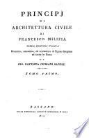 Principj Di Architettura Civile