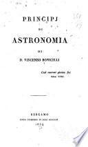 Principj di astronomia di D. Vincenzo Bonicelli...