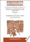 Prisciani Caesariensis Ars, Liber XVIII, Pars altera, 1