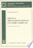 Privacy e orientamento sessuale