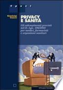 Privacy e sanità