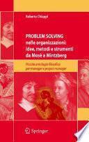 Problem Solving nelle organizzazioni: idee, metodi e strumenti da Mosè a Mintzberg