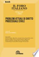 Problemi attuali di diritto processuale civile