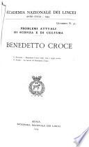 Problemi attuali di scienza e di cultura