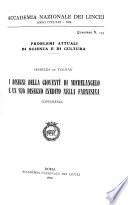 Problemi attuali di scienza e di cultura