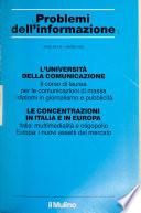 Problemi dell'informazione