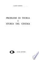 Problemi di teoria e storia del cinema