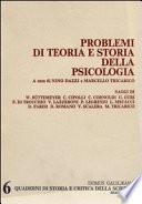 Problemi di teoria e storia della psicologia