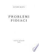 Problemi fidiaci