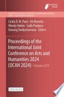 Proceedings of the International Joint Conference on Arts and Humanities 2024 (IJCAH 2024)