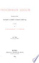 Prochiron legum