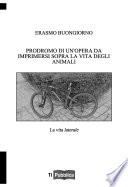 PRODROMO DI UN'OPERA DA IMPRIMERSI SOPRA LA VITA DEGLI ANIMALI