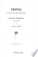 Profili di una storia degli scrittori e artisti trentini