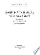 Profili di vita italiana nelle parole nuove