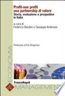 Profit-non profit. Una partnership di valore. Storia, evoluzione e prospettive in Italia