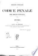 Progetti comparati del Codice penale pel Regno d'Italia studio per l'avv. M. Speciale