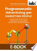Programmatic Advertising per MARKETING PEOPLE