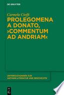 Prolegomena a Donato, >Commentum ad Andriam