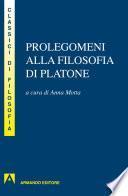 Prolegomeni alla filosofia di Platone