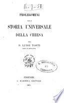 Prolegomeni alla storia universale della Chiesa